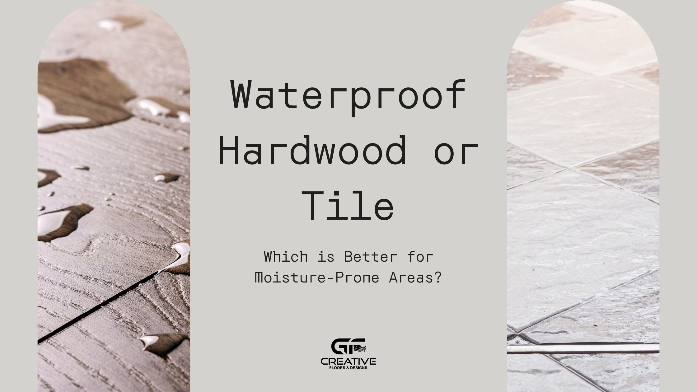 waterproof hardwood vs tile