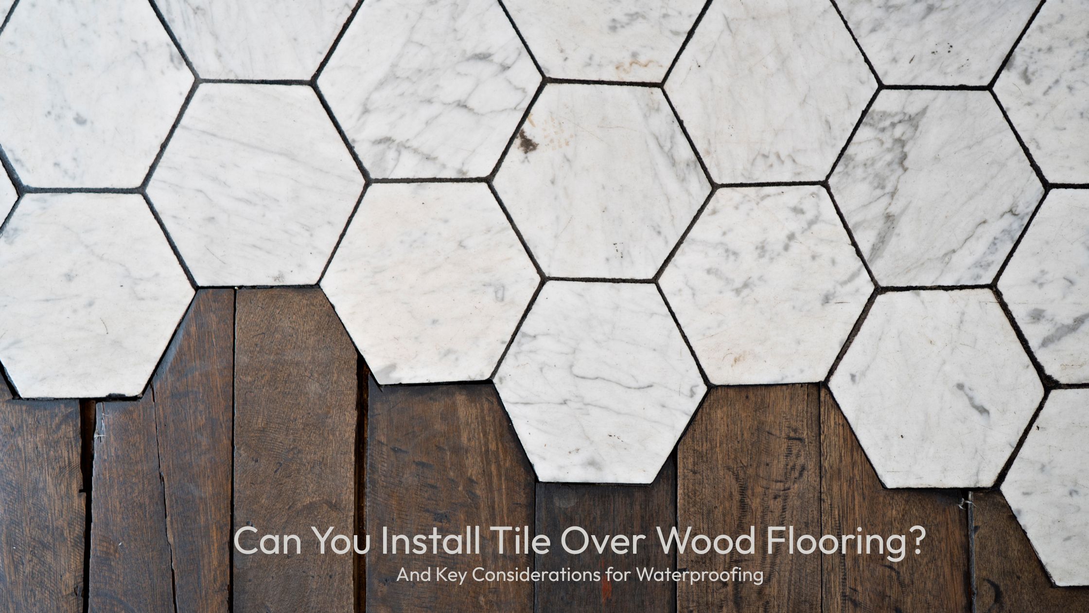 tile over wood flooring